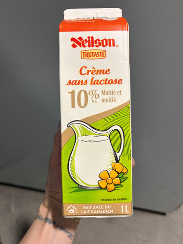 Neilson 10% Lactose Free Cream 1 L - 1 x 1 Litre
